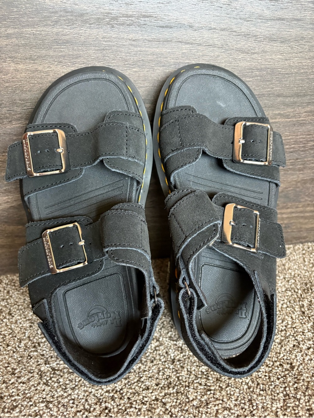 Dr. Martens Zebzag Sandals Suede